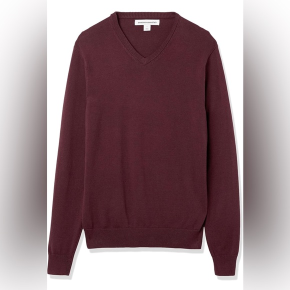 Amazon Essentials Men's V-Neck Sweater - Picture 1 of 9